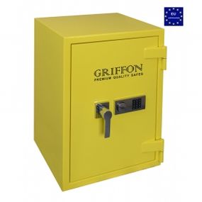 Сейф огне-взломостойкий GRIFFON CLE III.80.E COMBI GLOSS YELLOW