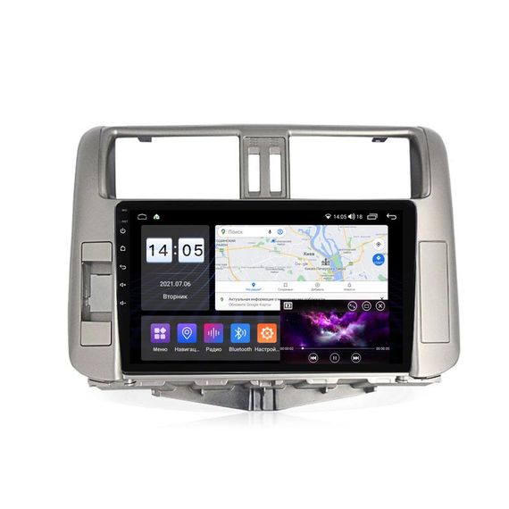 Автомагнітола штатна Toyota Prado 150 2010-2013 9 +CAN Android 10.1 4/32 XPRO КОРОБКА 1, чорний (MER-14144_5866) | Зображення 2