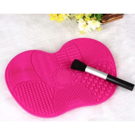 Килимок для миття косметичних пензликів Brush Spa | Силіконовий килимок для очищення пензлів | Зображення 3