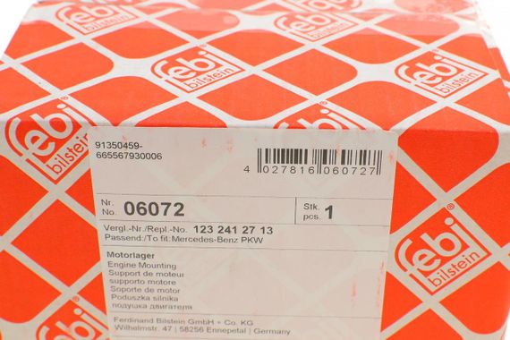 Подушка двигуна Mercedes Benz 123 2.0-3.0 76-87 06072 | Зображення 4