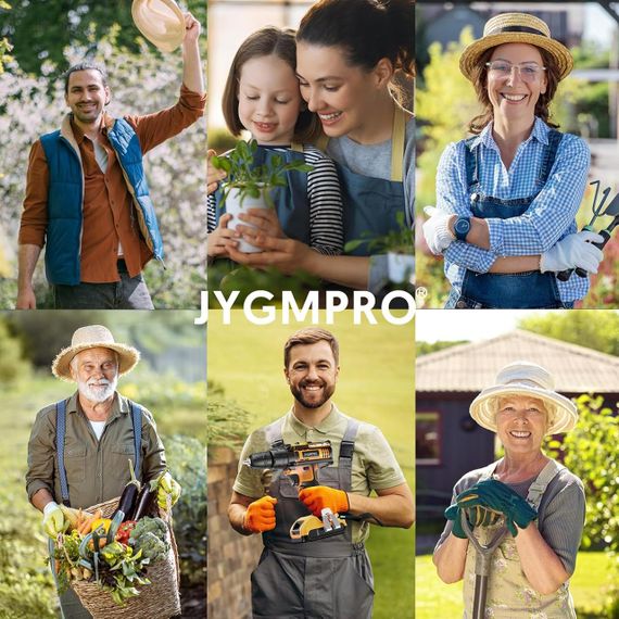 Дриль шурупокрут акумуляторний JYGMPRO 21 В, ударний дриль із 2 батареями 2000 мА·год, крутний момент 25+3, макс | Зображення 6