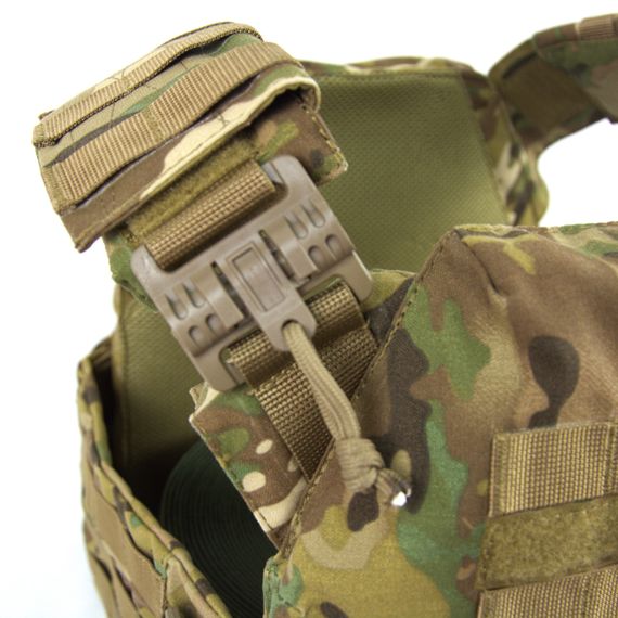 Плитоноска Plate Carrier зі швидким скиданням IRR Cordura 500 D Мультикам (coyote) | Зображення 7