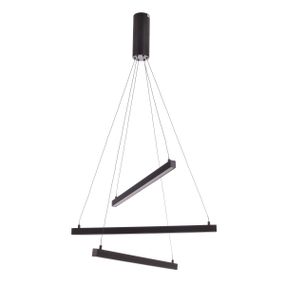 Люстра лофт подвесная LED 39W WW BK (BL-833S/3)