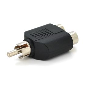 Спліттер RCA (тато)/2 RCA (мама)