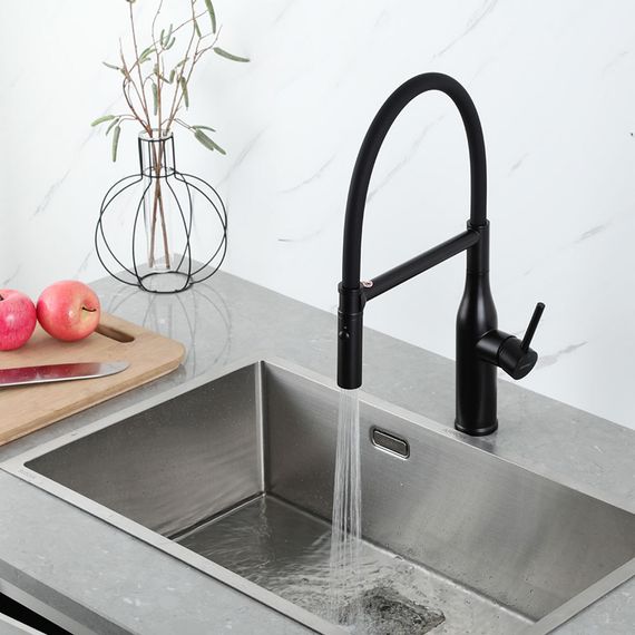 Змішувач для кухні Gappo з гнучким виливом G4098-26 | Зображення 4