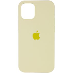 Чохол Silicone Case Full Protective (AA) для Apple iPhone 13 (6.1") Жовтий / Mellow Yellow