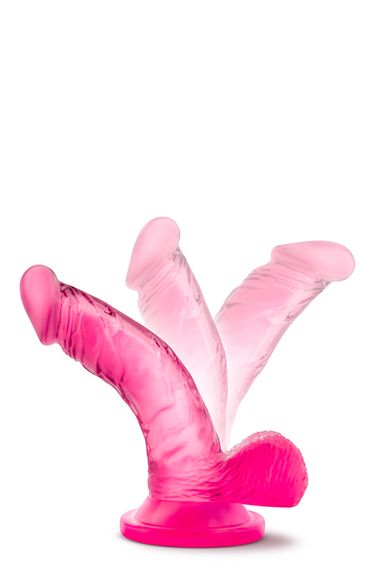 Фалоімітатор NATURALLY YOURS 4INCH MINI COCK PINK, Рожевий | Зображення 2