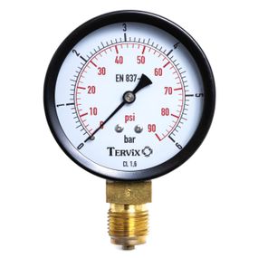 355312 манометр Tervix Pro Line 80 0-6 бар 1/2" рад.