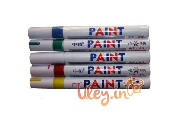 Набір маркерів 5 кольорів. Для мітки маток (білий, червоний, синій, зелений, жовтий)