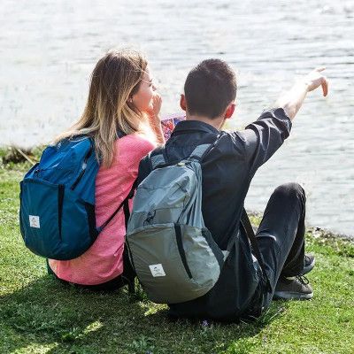 Рюкзак туристичний Naturehike Ultralight NH17A017-B 22 л блакитний (6927595725108) | Зображення 5