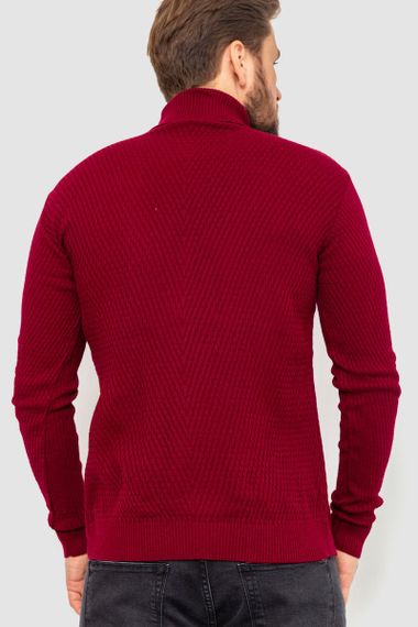 Гольф чоловічий, колір бордовий, 161R857 | Зображення 3