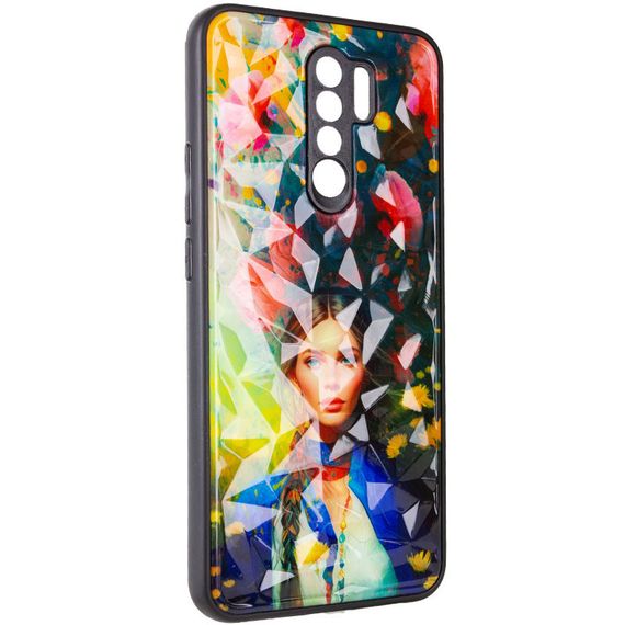 TPU+PC чехол Prisma Ladies для Xiaomi Redmi 9 Peonies