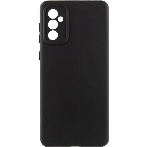 Чохол TPU GETMAN Liquid Silk Full Camera для Samsung Galaxy S24+ Чорний / Black