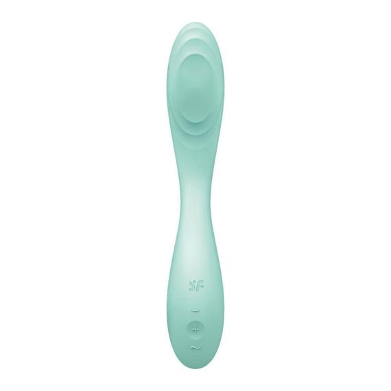 Вибратор с подвижным шариком Satisfyer Rrrolling Pleasure для точечной стимуляции точки G, мятный Sex Aura | Зображення 5