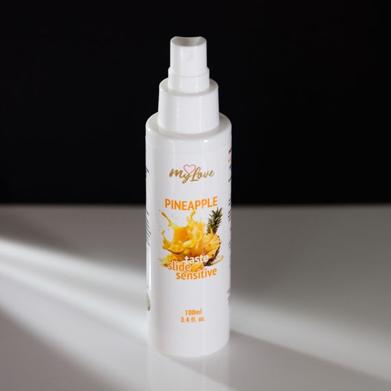 Інтимний гель-лубрикант - MyLove Taste Slide Sensitive Pineapple, 100 мл | Зображення 5