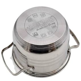 Набор посуды из нержавеющей стали с крышками 10 предметов BN-203