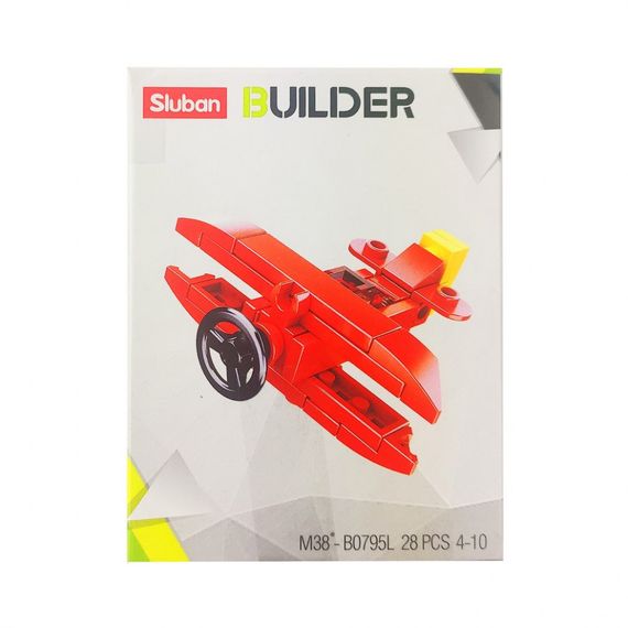 Дитячий конструктор Транспорт SLUBAN M38-B0795, транспорт, фігурка  (M38-B0795L)