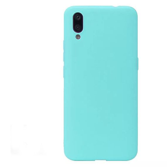 Чохол Candy Silicone для Vivo Y1s колір Бірюзовий