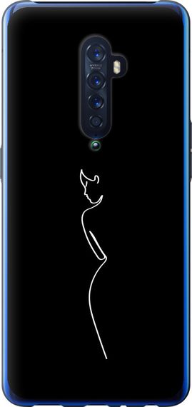 Чехол на Oppo Reno 2 Силуэт1 "4590u-1864-17620"