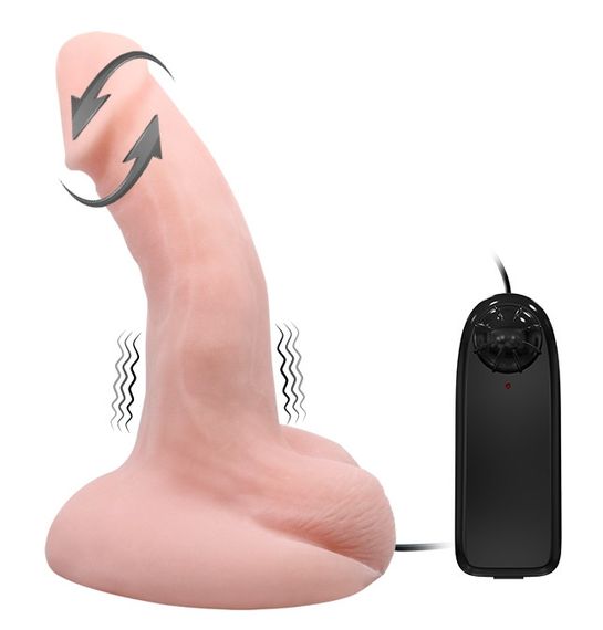 Вібратор на присосці з ротаційною функцією Arbirariness Vibration Rotation, BW-008069X sexstyle | Зображення 7