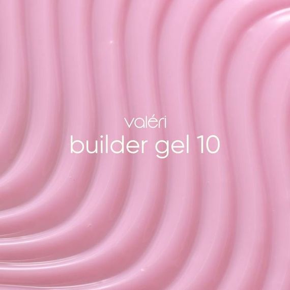 Гель для нарощення нігтів Valeri Builder Gel №10 (пудровий) 15мл | Зображення 1
