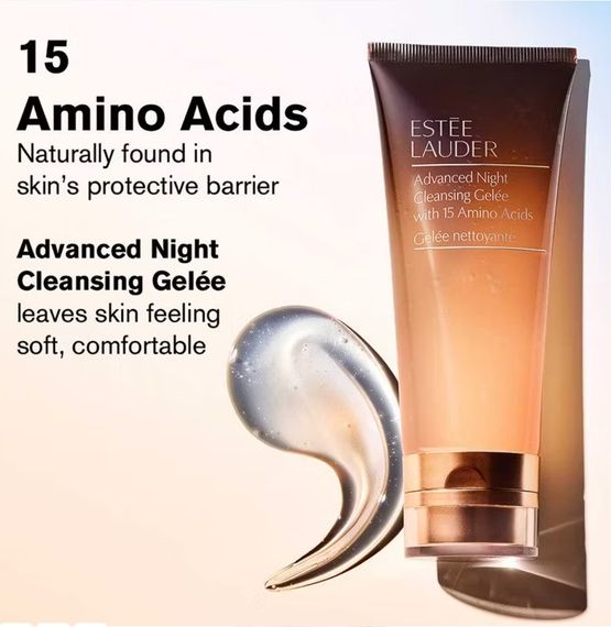 Засіб для очищення обличчя Estée Lauder Advanced Night Cleansing Gelée with 15 Amino Acids 100ml | Зображення 1