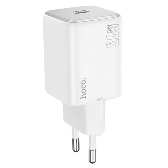 МЗП Hoco N40 Mighty PD20W (1USB-C) White | Зображення 1