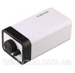 Компресор для акваріума SunSun CT-101 регульований 3 Вт 1.5 л/хв до 90 л