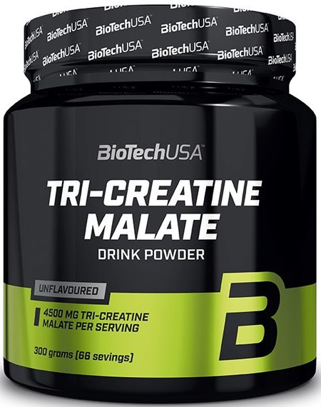 Три креатин малат Biotech Tri-Creatine Malate 300 g
