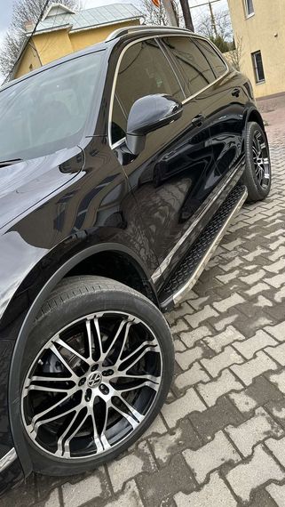 Бокові пороги BlackLine (2 шт, алюміній) для Volkswagen Touareg 2010-2018 рр | Зображення 2