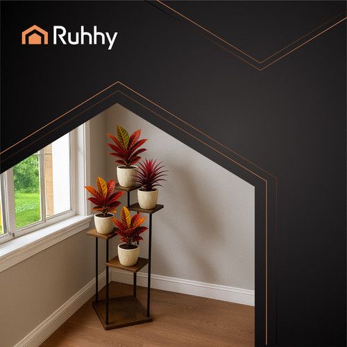 Подставка для цветов лофт RUHHY 25998 | Зображення 5