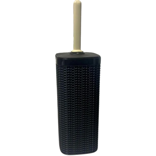 Йоржик для унітазу з підставкою В'язка коричневий ELIF