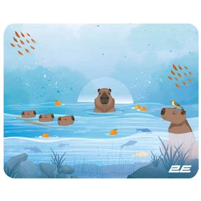 Килимок для мишки 2E Capybarra S Blue (2E-PAD-S-CAPY-BLUE)