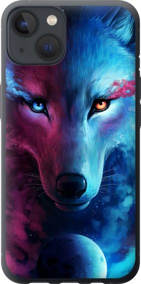 Чехол на iPhone 13 Арт-волк "3999u-2374-17620"