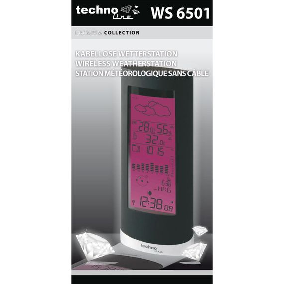 Метеостанція Technoline WS6501 Black Metall (WS6501) | Зображення 3
