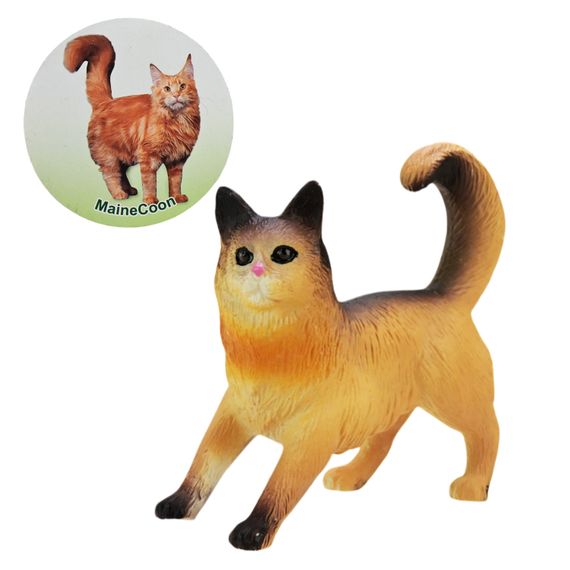 Фігурка тварини "Котик" TBS081, р-р 7*6 см (6990283421385) Вид 5