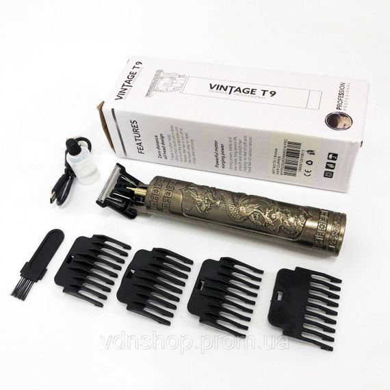 Машинка для стрижки хороша, Машинка-тример для стрижки бездротова Машинка волосся міцна GB-65 | Зображення 7