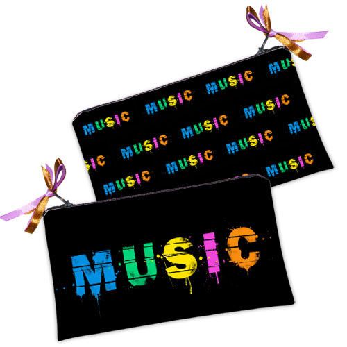 Косметичка женская Music 20х12 см (K_MUS002)