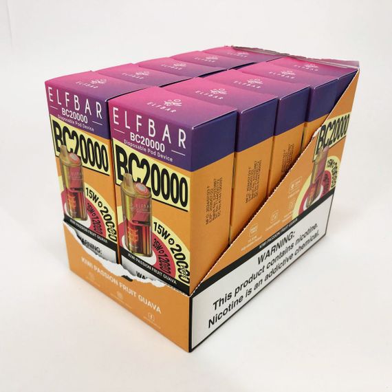 Elf Bar BC20000 смак Ківі Маракуйя Гуава (Kiwi Passion Fruit Guava) | Зображення 4
