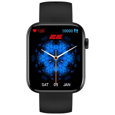 Смарт-годинник 2E Wave Plus 47 mm Black (2E-CWW12BK) | Зображення 1
