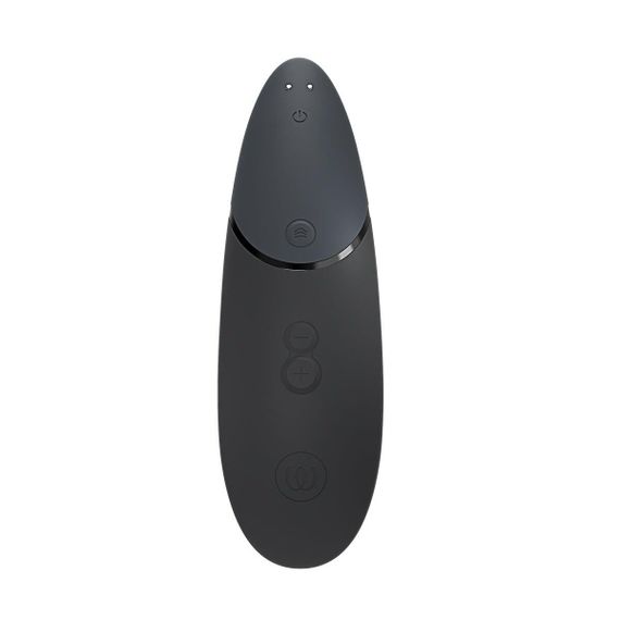 Вакуумный клиторальный стимулятор Womanizer Next Black, 3D Pleasure Air, 14 уровней интенсивности Sex Aura | Зображення 2