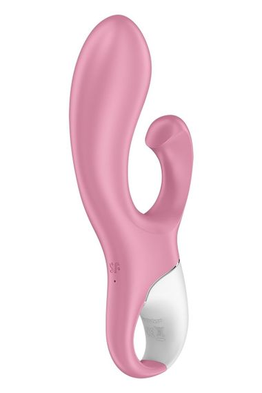 Вібратор кролик Satisfyer Air Pump Bunny 2 з технологією тиску повітря, рожевий Sex Aura | Зображення 1