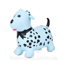 Детская игрушка-прыгун "Щеночек" MS 4160(Blue) резина, до 20 кг