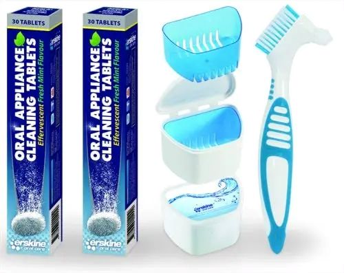 Спеціальна зубна щітка для знімних конструкцій Piksters ORAL APPLIANCE BRUSH | Зображення 2