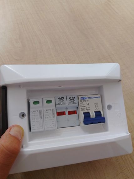 Предохранитель для панелей ZYPV-32x от короткого замыкания DC 15-32а 2P | Зображення 8
