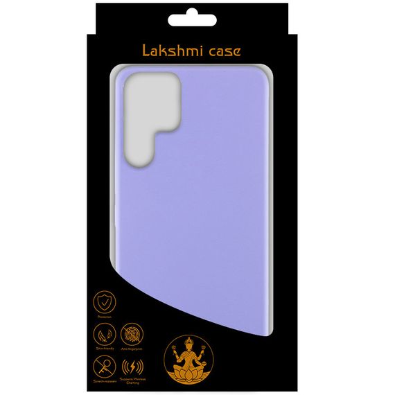 Чехол Silicone Cover Lakshmi (AAA) для Samsung Galaxy S22 Ultra Сиреневый / Dasheen | Зображення 3