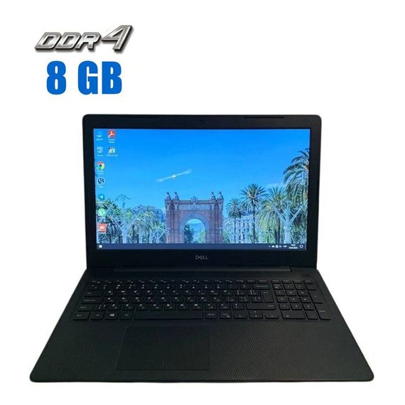 Ноутбук Dell Inspiron 3480 / 15.6" (1366x768) TN / Intel Celeron 4205U (2 ядра по 1.8 GHz) / 8 GB DDR4 / 256 GB SSD / Intel UHD Graphics 610 / WebCam / Win 10 Home б/в
