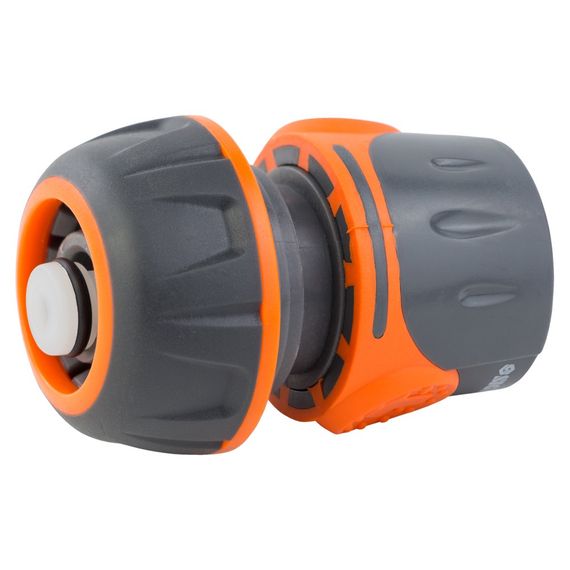 Конектор 1/2" Flora швидкознімний для шланга 3/4" аквастоп (ABS+TPR) (5015514) | Зображення 6