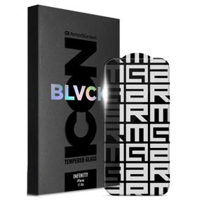 Стекло защитное Armorstandart Infinity Black Icon 2.75D Apple iPhone 17 Air (ARM86413)