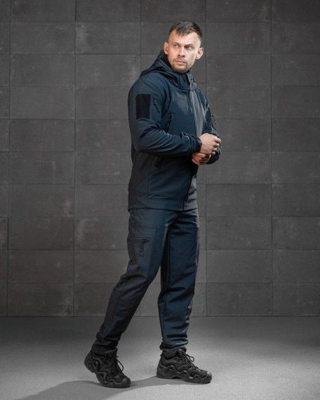 Тактичний костюм softshell 3в1 військовий демісезонний комплект для ДСНС вітрозахисна форма для служби | Зображення 2